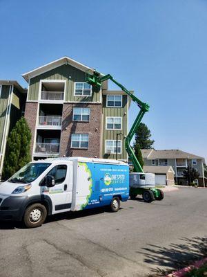 330 Dryer vent cleanings at local apartment complex