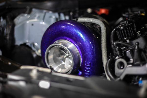 Purple Turbo Powder Coat