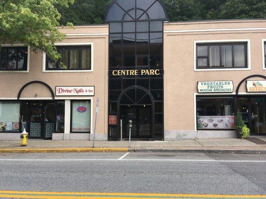 We're on Main Street right across from Frannies