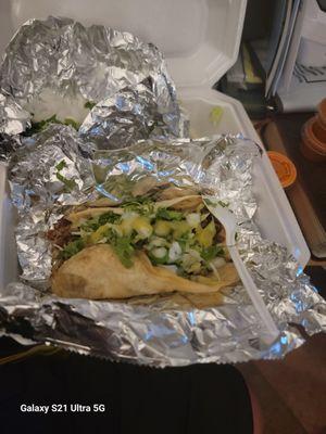 Full Size Taco de Asada...