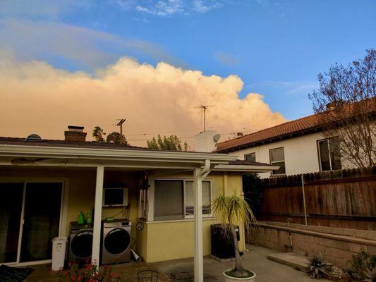 This is how close the Eaton Fire came to our house - THANK YOU MFD for saving us again!! (Jan 2025)