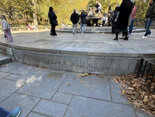 Who knew this was a memorial for someone.