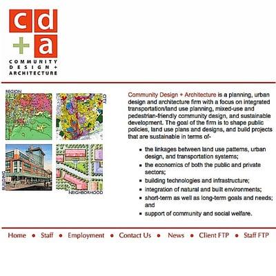 Screen capture from firm's web site