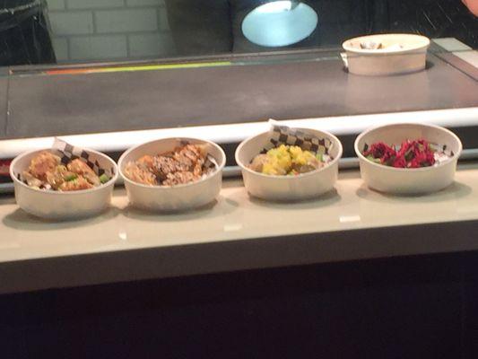 food options at Jim Beam Club