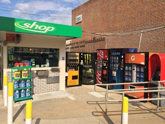 WE HAVE SODAS, CANDIES, LOTTO, CIGS, ATM, PHONE CARDS ETC IN OUR SNACK SHOP OPEN 24 HOURS EVERYDAY!!!