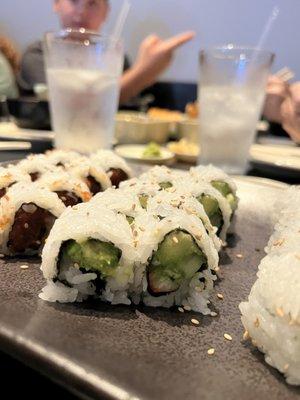 California Roll, part of the E16. Maki Combo   3 Rolls