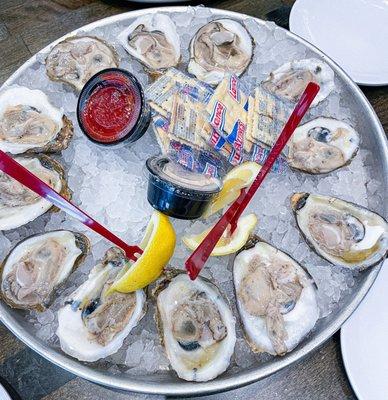 Raw Oysters (market price... $30 for dozen)