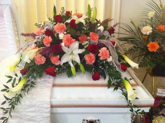 Designed Casket Spray