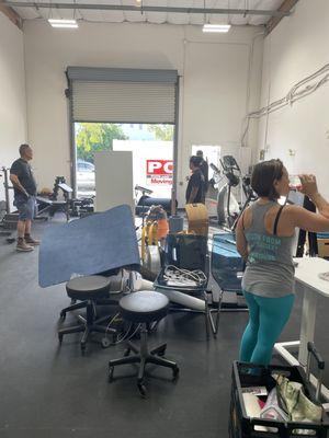 Replaced the floors too!