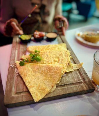 Quesadilla (cheese) - delicious!!