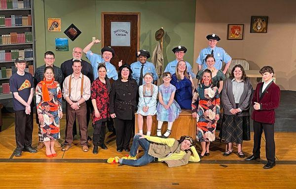 Community Theater performances of plays and musicals.