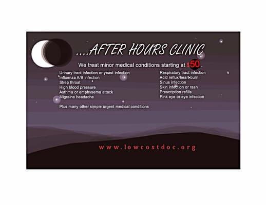 After Hours and Post Discharge Medicine