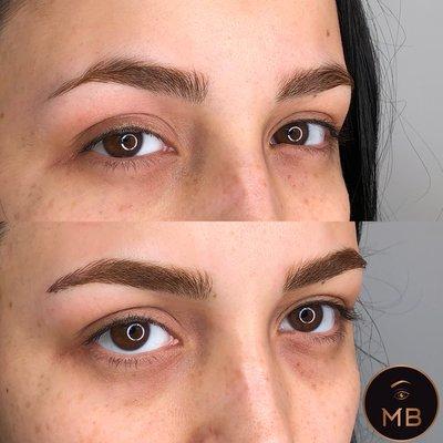 Before|after Microblading