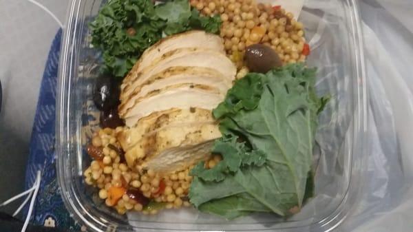 Couscous chicken salad. Very tasty!
