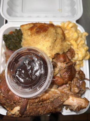 Barbara's Cajun Southern Buttered Fried Turkey
Leg's