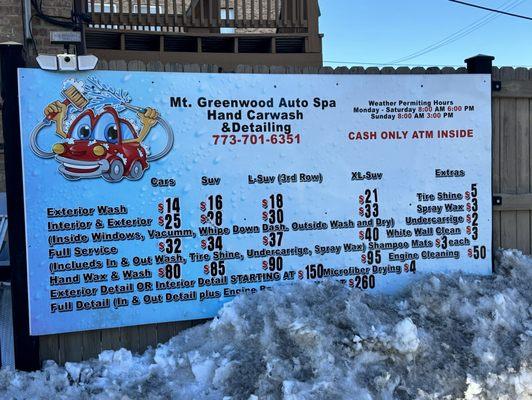Mt Greenwood Auto Spa Hand Car Wash