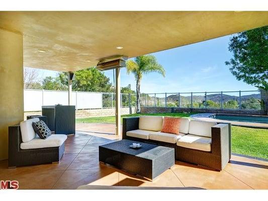 Spacious patio from one of my recent sales.