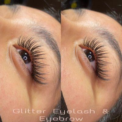 Glitter Eyelash & Eyebrow