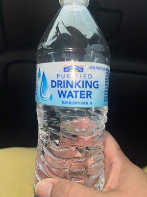 Was charged $3.99 for a bottle of water. Always check your receipt before you leave!