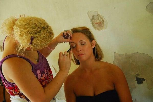 On-Site Wedding Hair & Makeup