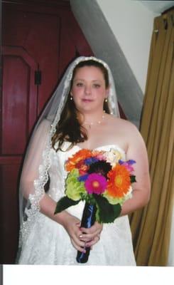 Bride ready to go Thank-you Hair refelctions