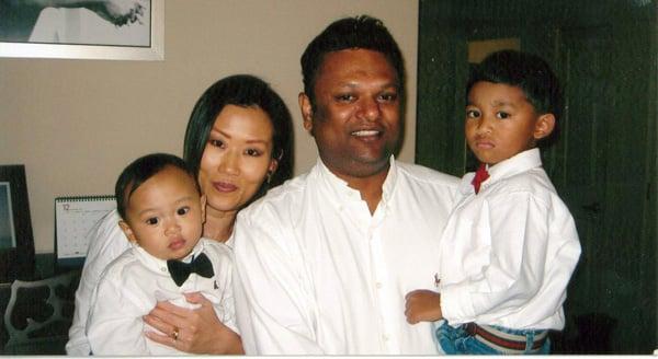 Dr. Manu Alexander and family