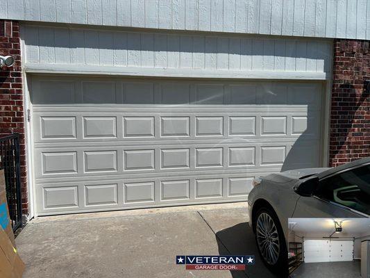 New Door Isntall
Size 16x7
steelback short almond with trim.