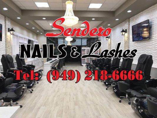 New and best nails salon in town we use all highly quality products it is worthed for your money .