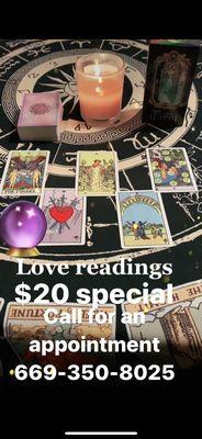 $20 love readings let me help you and guide you in the right path