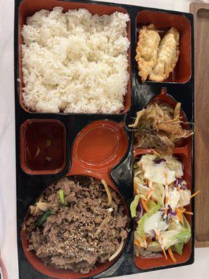 Bulgogi bento box