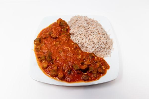 Okra - Bamiya - Vegan