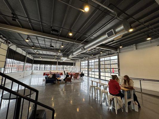 Event and restaurant space.