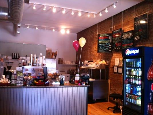 Aje's front counter!