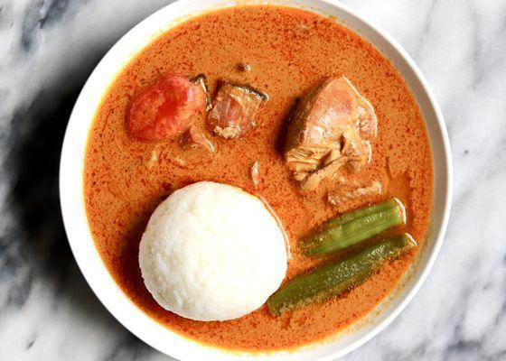 Authentic flavourful dishes from Ghana