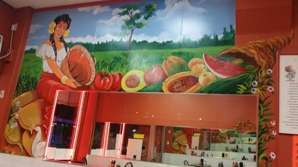 Mural @ Pupuseria on Bergenline