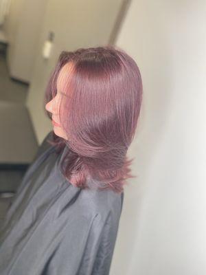 All over color-Plum