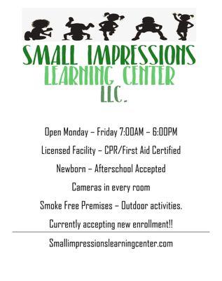 Small Impressions Learning Center