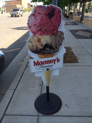 Ice cream served here.