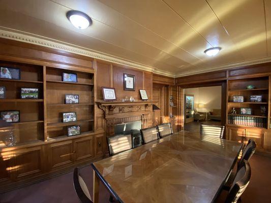Our historic conference room.