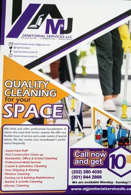M&J Janitorial Services