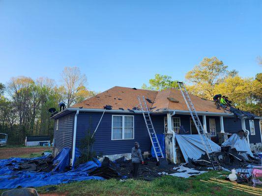 They had the front tore off in a hr I was shocked.