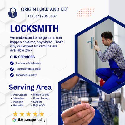 Origin Lock and Key