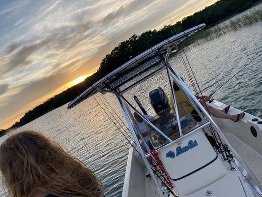 Just another amazing sunset on Beautiful Lake Murray!