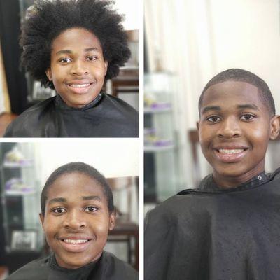 Super clean all even haircut tapered on the sides and back.