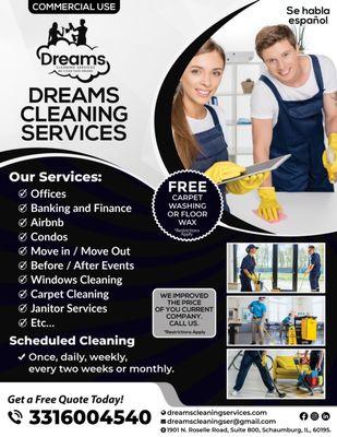 Dreams Cleaning Services