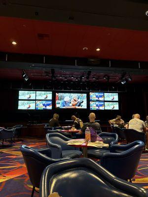 My football watching lounge