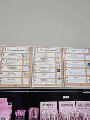 Morning skincare steps