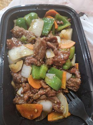 Pepper Steak w/ fried rice