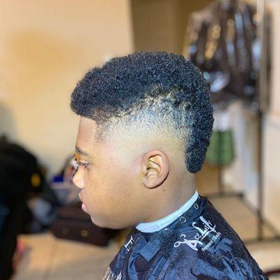 Men's haircut - after