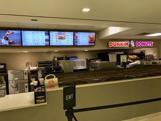 Dunkin' Donuts in the Library of Congress Madison Building.